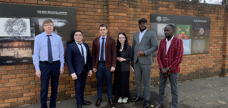 The Alabuga Start team visited the Russian Embassy in Zimbabwe