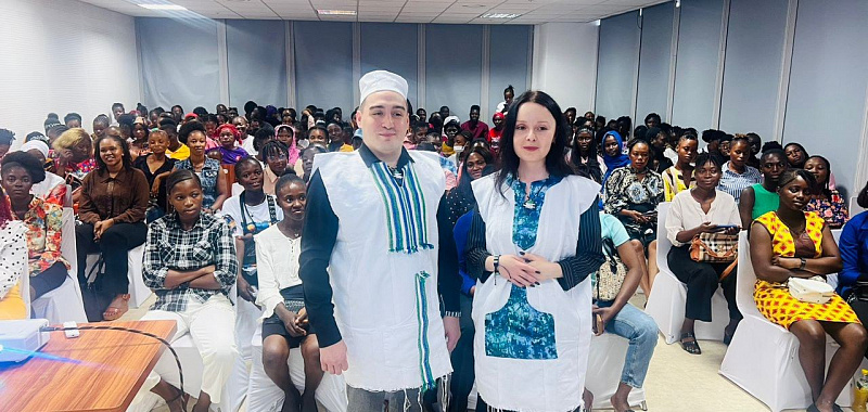 The meeting with future participants of Alabuga Start took place in Sierra Leone