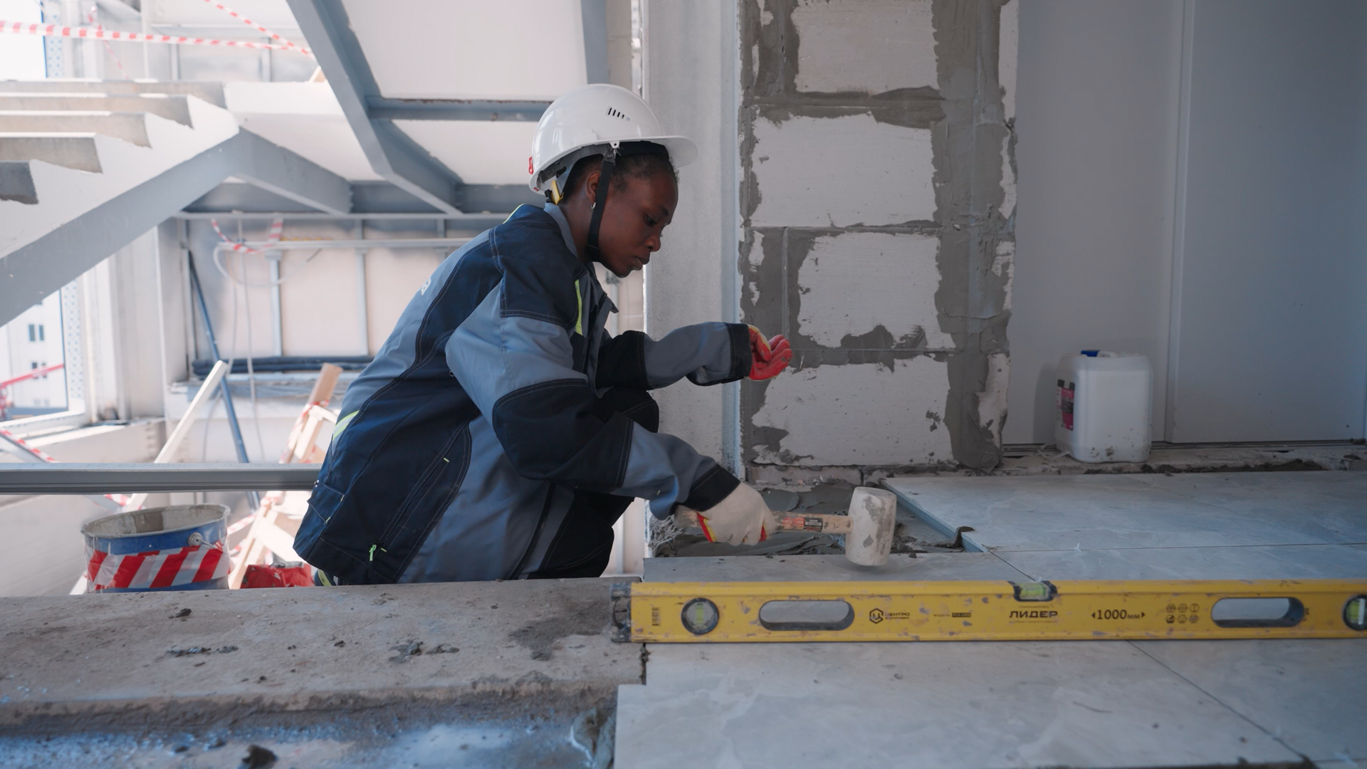 Travaux de finition